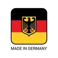 Label of Made in Germany vector