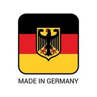 Label of Made in Germany vector