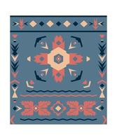 Carpet with Geometric Ornament vector