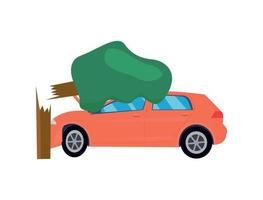 Car Crashes Illustration vector