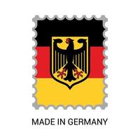 Label of Made in Germany vector