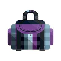 ilustrador vectorial de bolsa de viaje vector