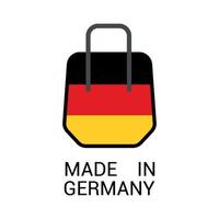 Label of Made in Germany vector