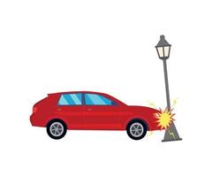 Car Crashes Illustration vector