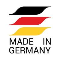 Label of Made in Germany vector