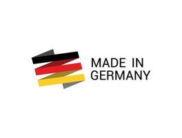 Label of Made in Germany vector