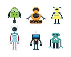 Vector illustrator of  Fantastic Robot Collection