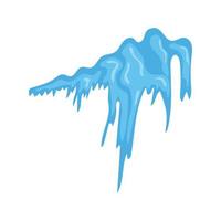 Illustration of icicles vector