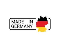 Label of Made in Germany vector