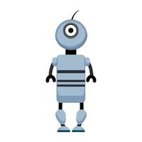 ilustrador vectorial de robot fantástico vector