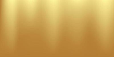 Gold abstract blurred gradient background. Vector illustration.