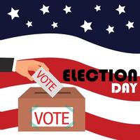 election day greeting design, election day greeting vector