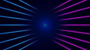 Neon Simple Background. Vector illustration