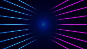 Neon Simple Background. Vector illustration