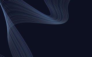 Wave of the many colored lines. Abstract wavy stripes background isolated vector