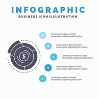 Balance. budget. diagram. financial. graph Infographics Template for Website and Presentation. GLyph Gray icon with Blue infographic style vector illustration.