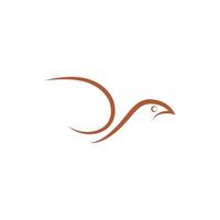 Bird wing Dove Logo vector