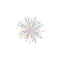 fireworks logo vector