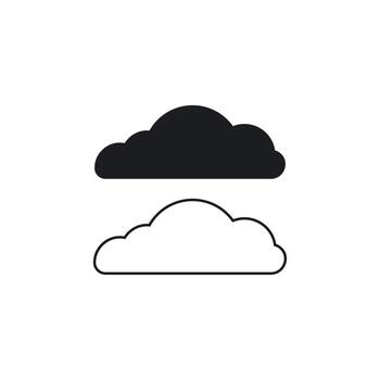 cloud technology logo vector