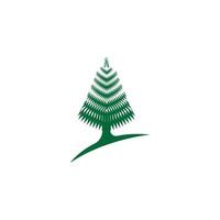 pine tree icon vector