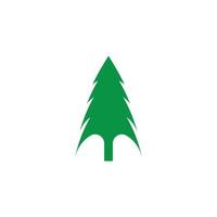 pine tree icon vector