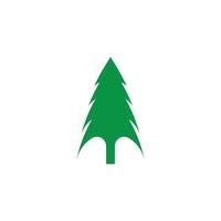 pine tree icon vector