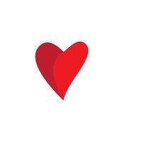 plantilla de logotipo de corazón vector