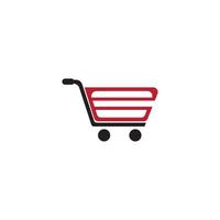 cart shop logo vector