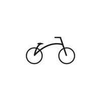 vector de logotipo de bicicleta