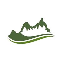 vector logo de montañas