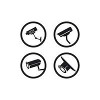 CCTV icon vector