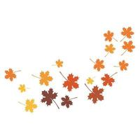 autumn Leaf background vector