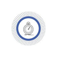 Done. fast. optimization. speed. sport Line Icon. Vector isolated illustration