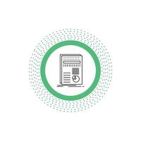 business. data. finance. report. statistics Line Icon. Vector isolated illustration