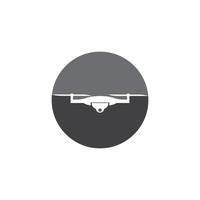 Drone logo vector