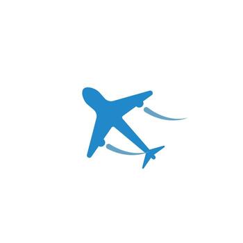 Plane logo vector