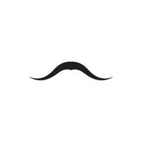 mustache icon template vector