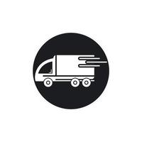 delivery truck icon vector