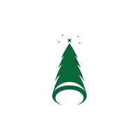 pine tree icon vector