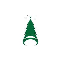 pine tree icon vector