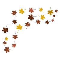 autumn  back ground vector