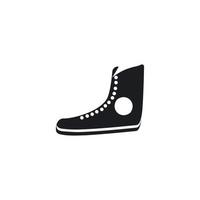 Zapato hombre logo vector