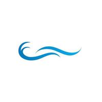 Water wave Logo vector