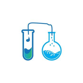 vector logo de laboratorio