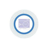Admin. command. root. software. terminal Glyph Icon. Vector isolated illustration