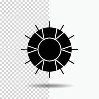 ayuda. boya salvavidas. salvador de la vida. ahorrar. icono de glifo de soporte en fondo transparente. icono negro vector