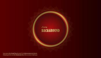 red luxury background vector