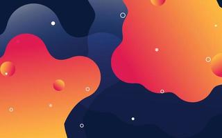 Beautiful abstract background with gradient rainbow blob. fluid. liquid. like lava lamp with white frame. Vector illustration for banner. design. flyer. poster. card. web. advertising