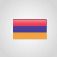 vector de bandera de armenia