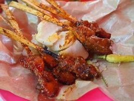 Balinese Pork Satay, Sate Babi photo